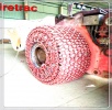 tire protection chain for loader